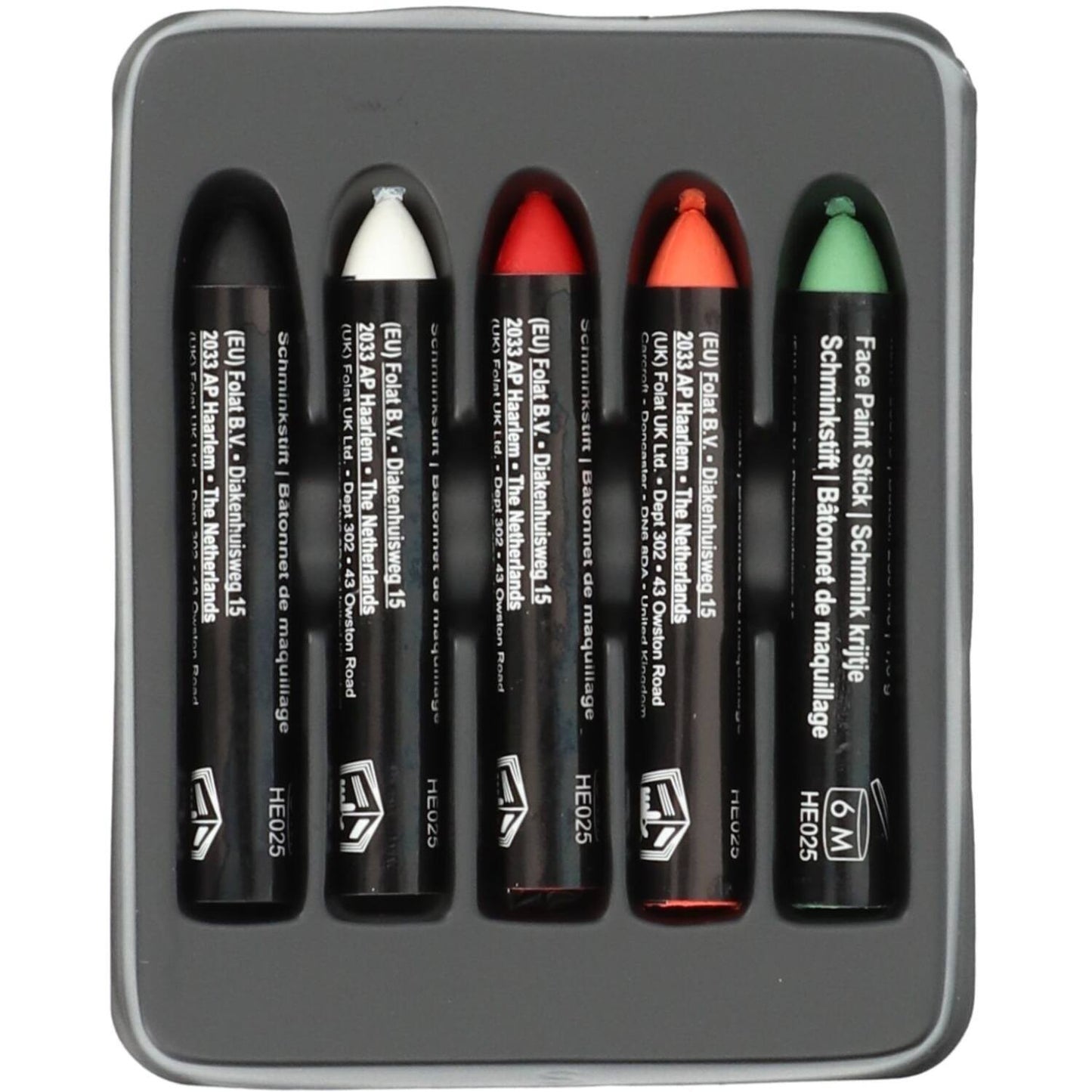 Face Paint Crayons - Halloween BoOo! - 5 pieces