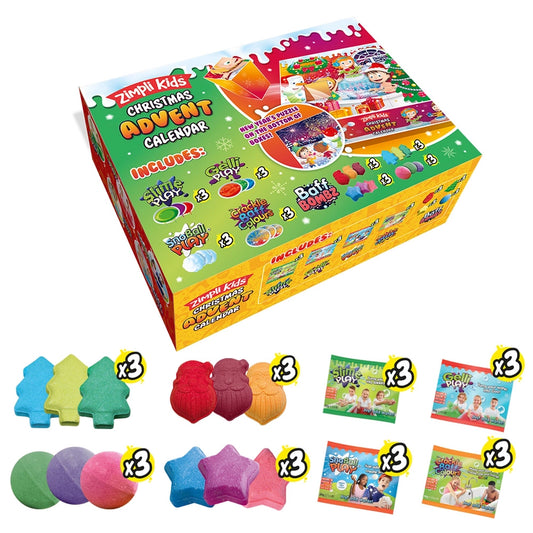 Christmas Advent Calendar Bathtime Playtime Toys