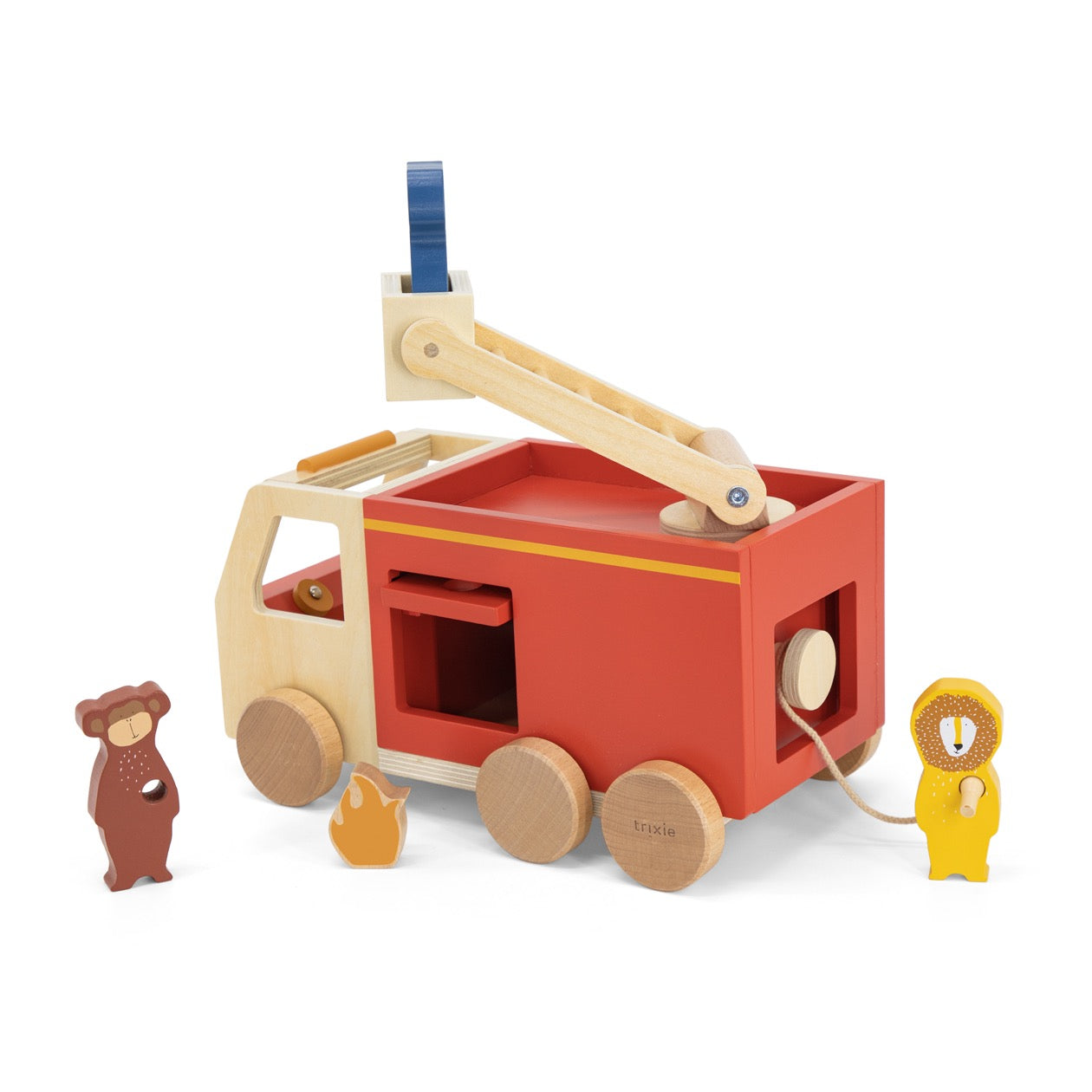 Wooden fire truck