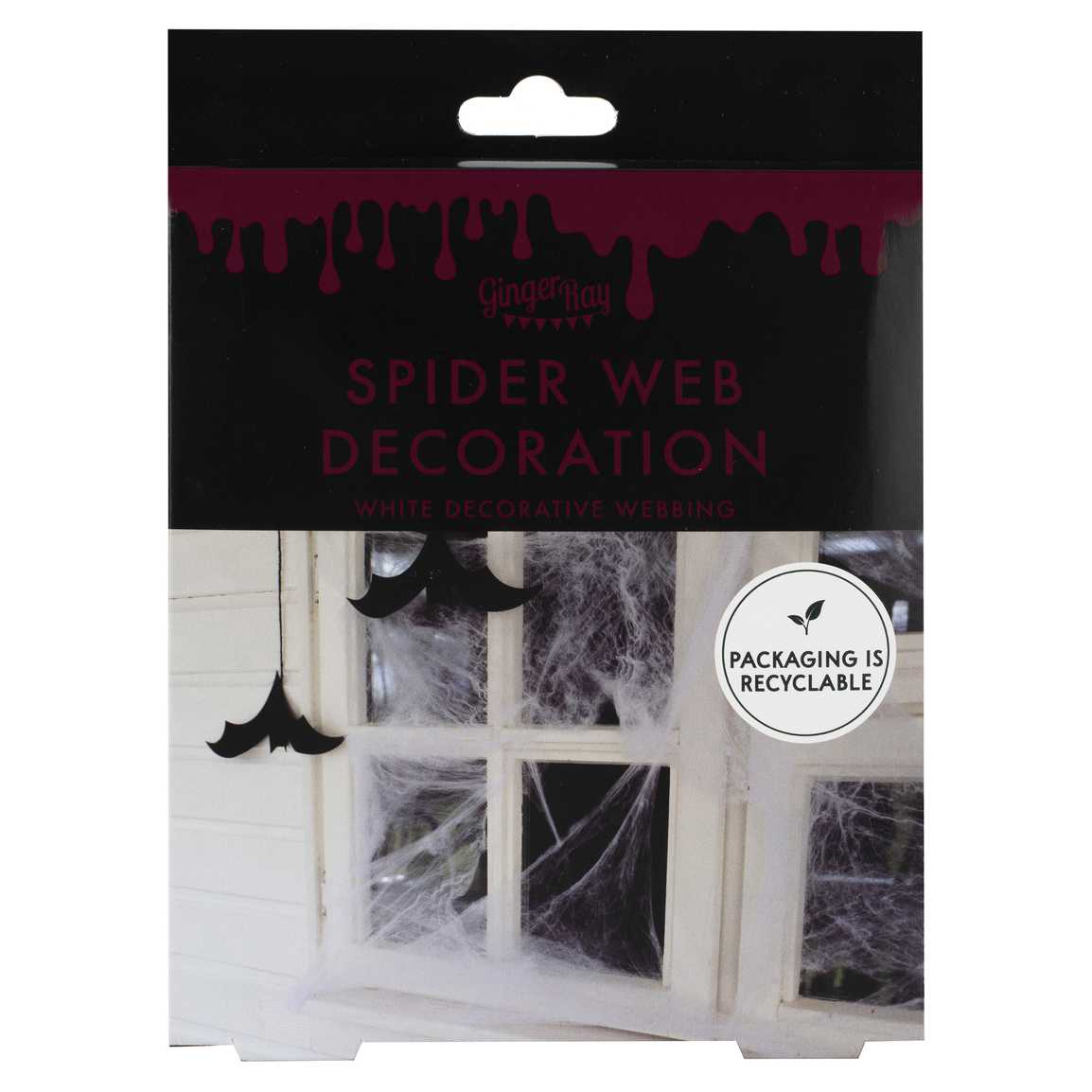 Halloween Spider Web Decoration