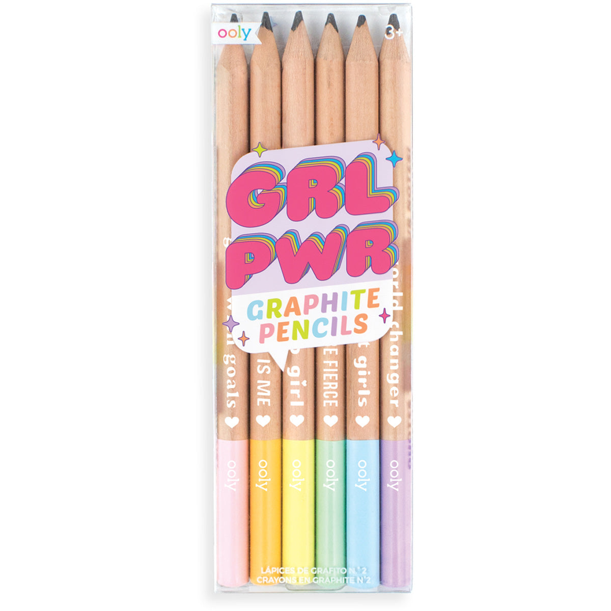 Graphite pencils - GRL POWER