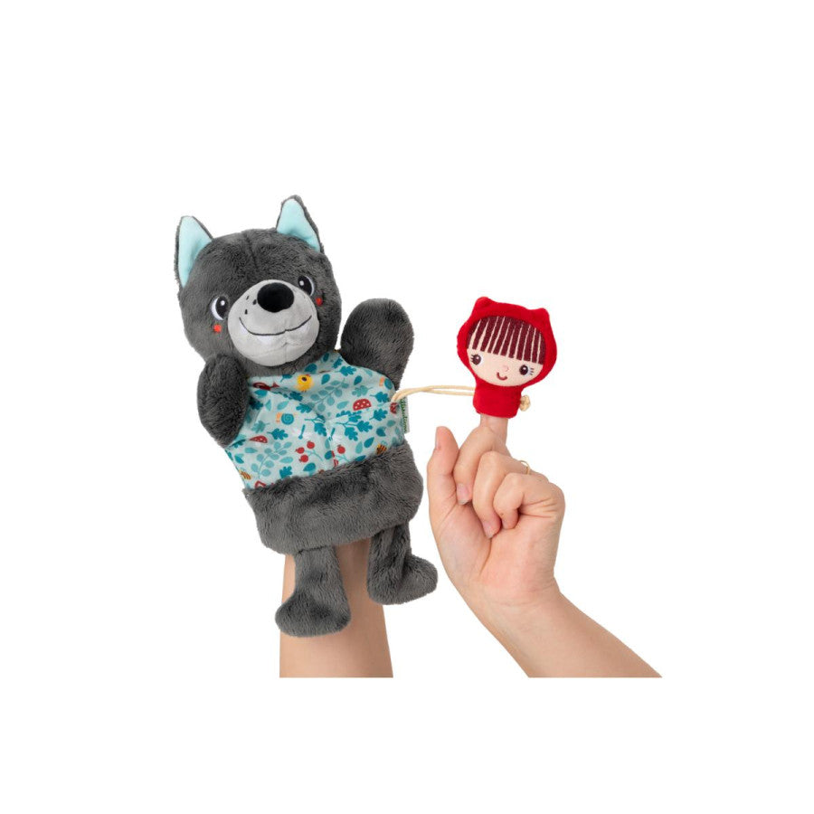 Handpuppet Louis the wolf