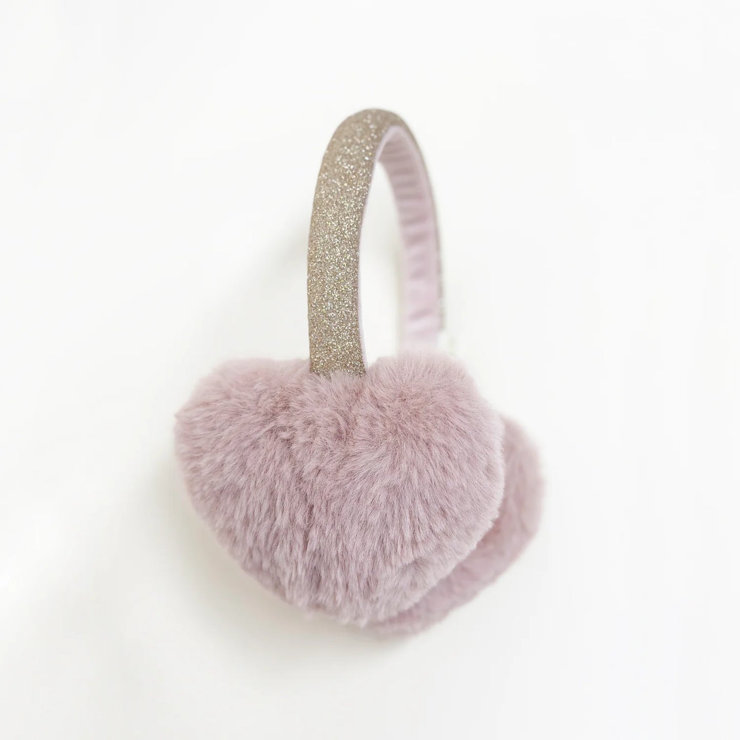 Fluffy Love Heart Earmuffs