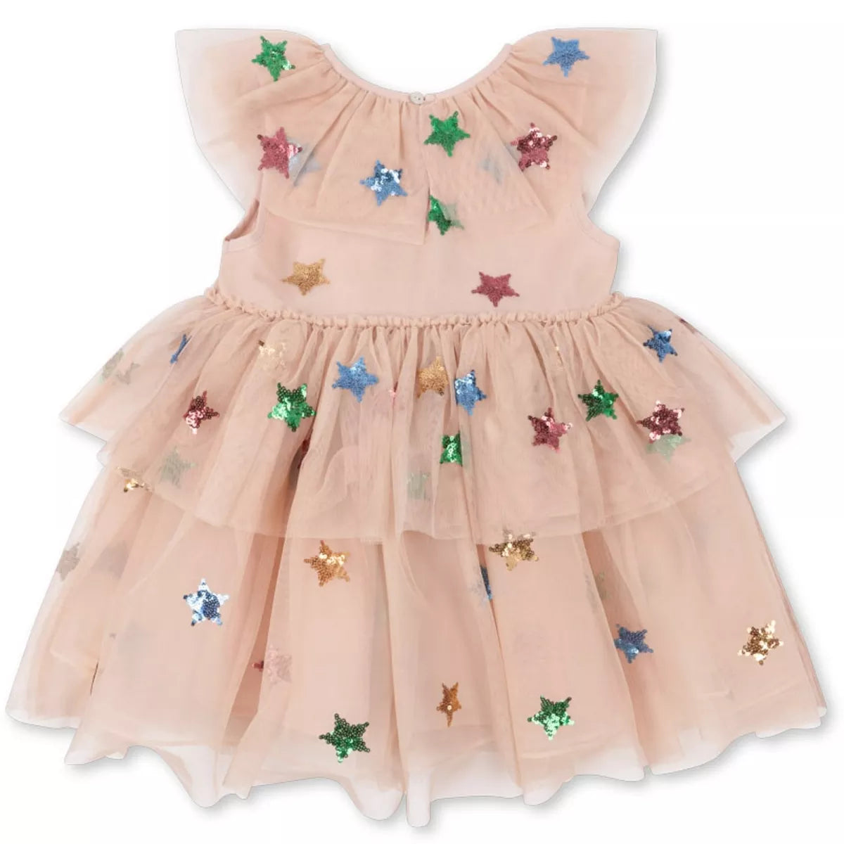 (KS101758) Yvonne Fairy Dress Multi stars