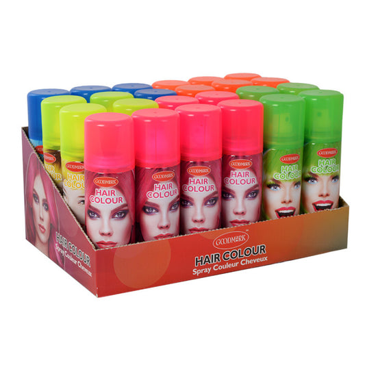 Spray Peinture pour Cheveux FLUO 125 ml