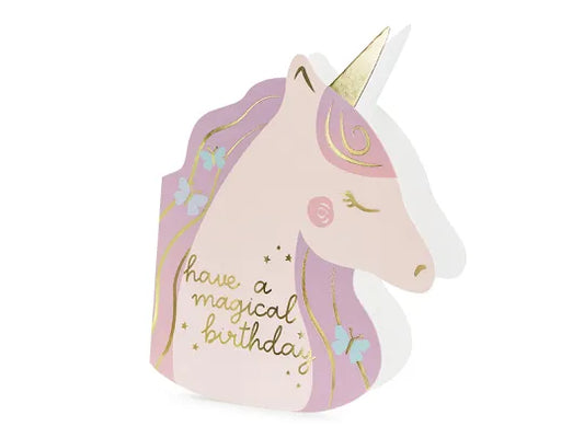 Birthday Card Unicorn