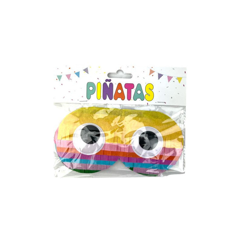 Masque PINATA papier FUN EYES 8 X 16 CM