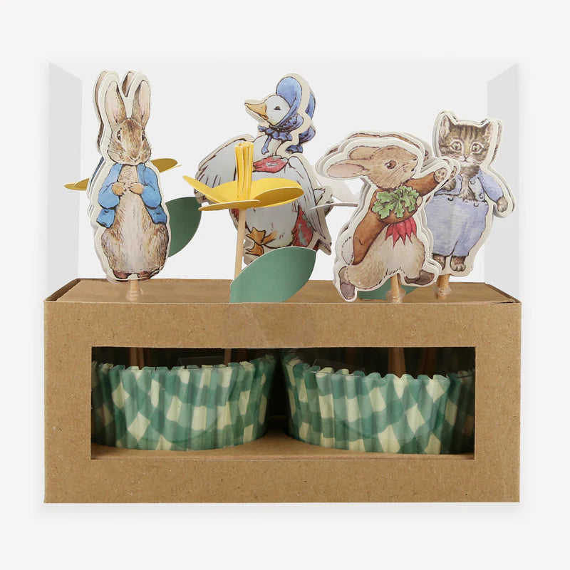 Peter Rabbit™ In The Garden Cupcake Kit (x 24 toppers)