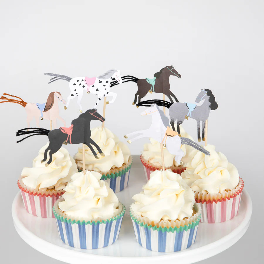 Horse cupcake kit (x 24 toppers)