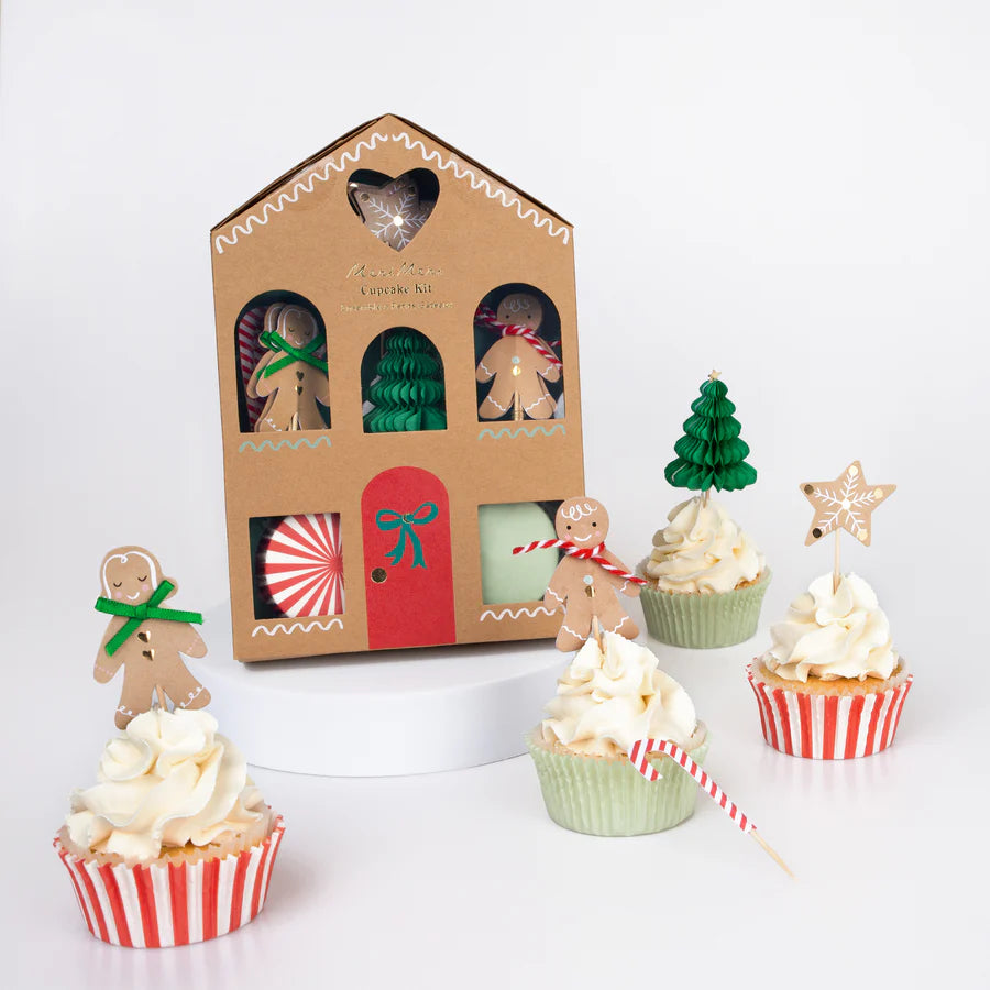 Gingerbread cupcake kit