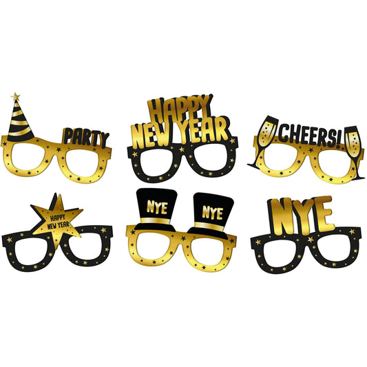 Glasses Paper - BlackGold HNY