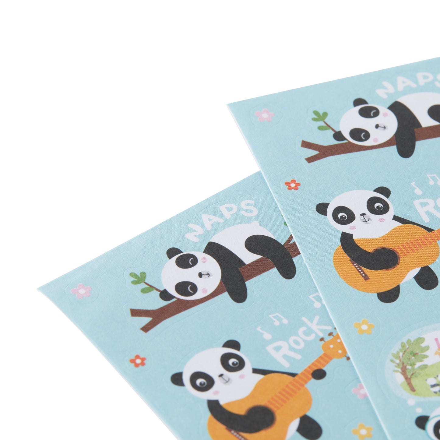 Stickiville Stickers – Skinny – Playful Pandas