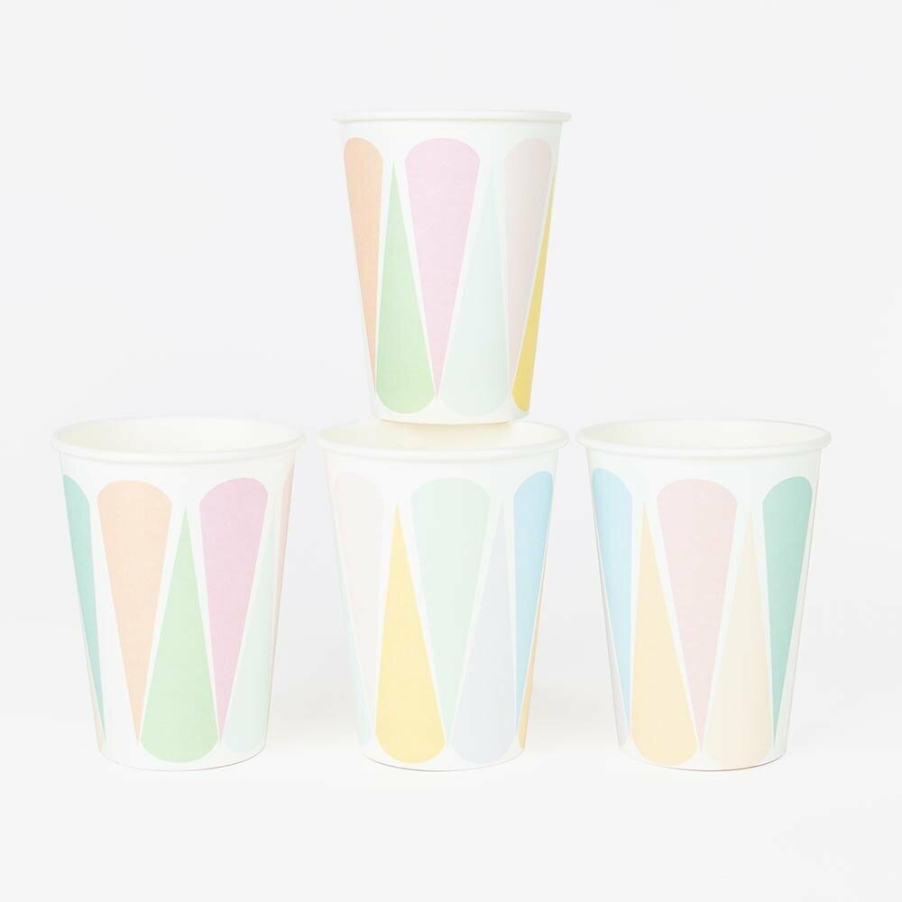 Paper Cups Pastel