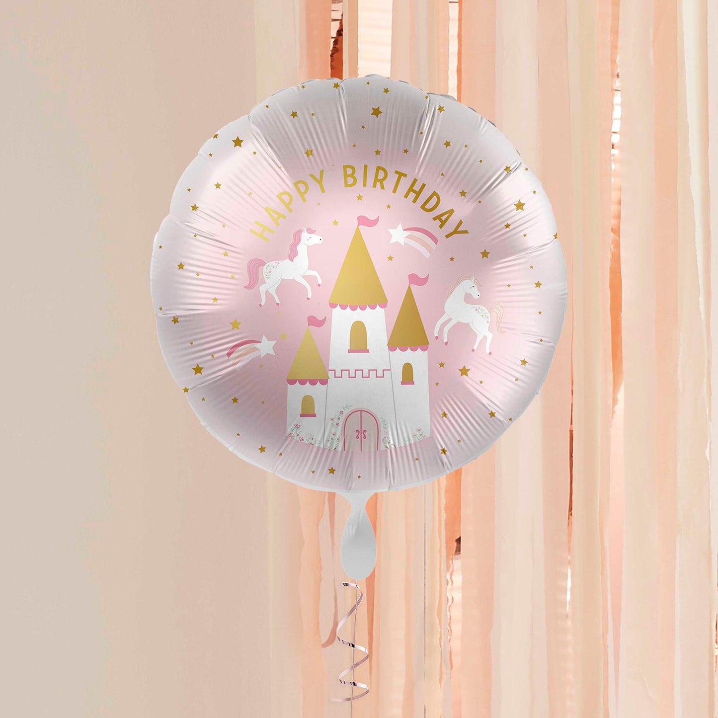 Princess Party Happy Birthday Balloon