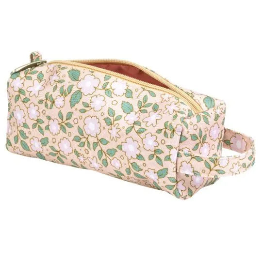 Pencil case: Blossoms - pink