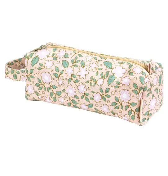 Pencil case: Blossoms - pink