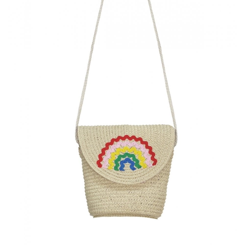 Ric Rac Rainbow Basket Bag