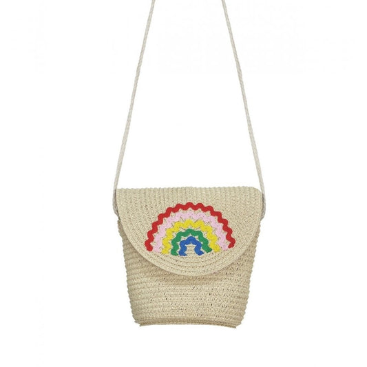 Ric Rac Rainbow Basket Bag