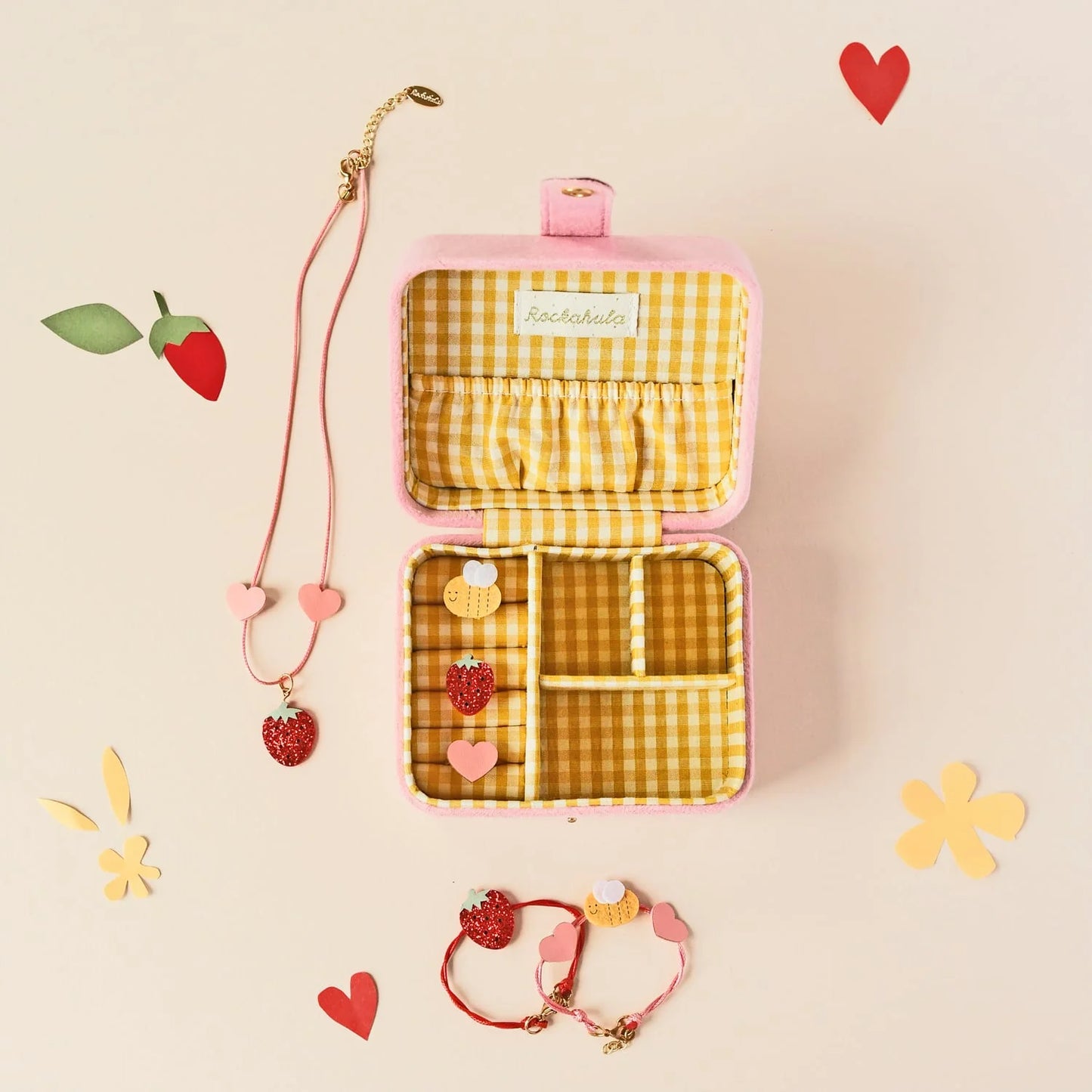 Strawberry jewelry box