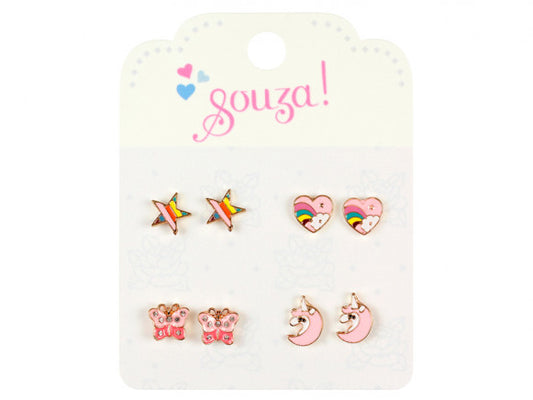 Souza 4 Pairs Earring Set MIRACLES