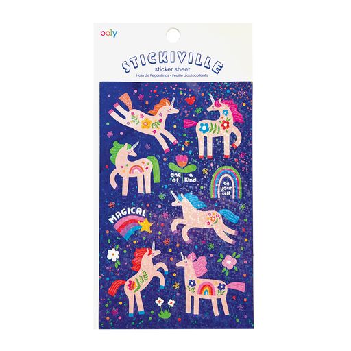 Stickiville Stickers – Standard – Magical Unicorns