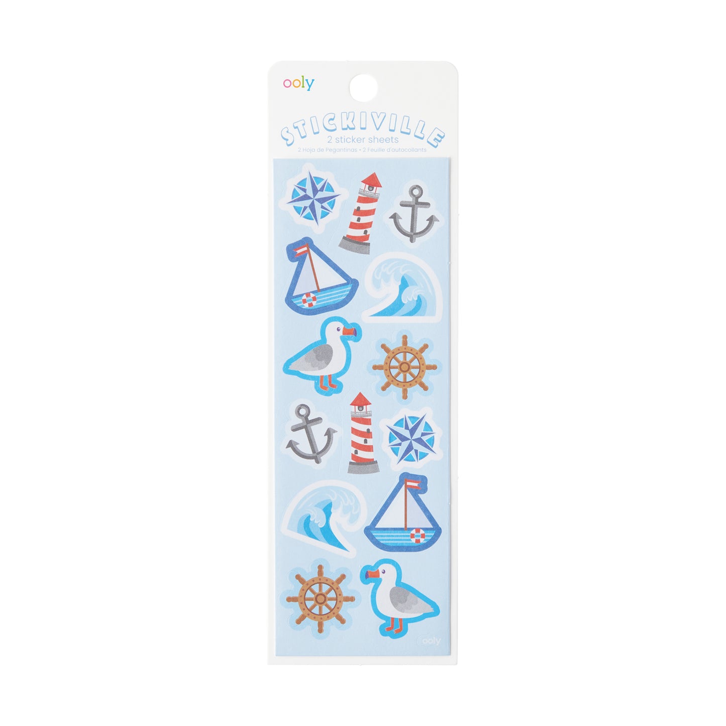 Stickiville Stickers – Skinny – Nautical