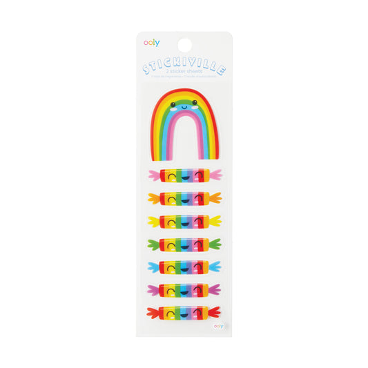 Stickiville Stickers – Skinny – Rainbow Cakes