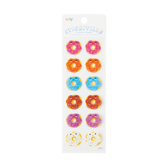 Stickiville Stickers – Skinny – Happy Donuts