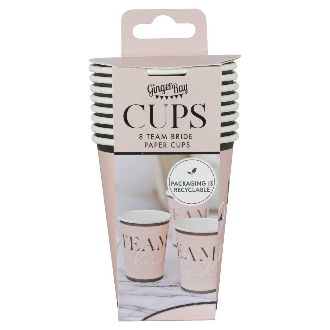 Team Bride Hen Party Paper Cups