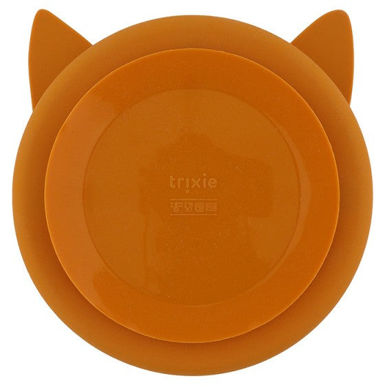 SILICONE DIVIDED SUCTION PLATE MR. FOX