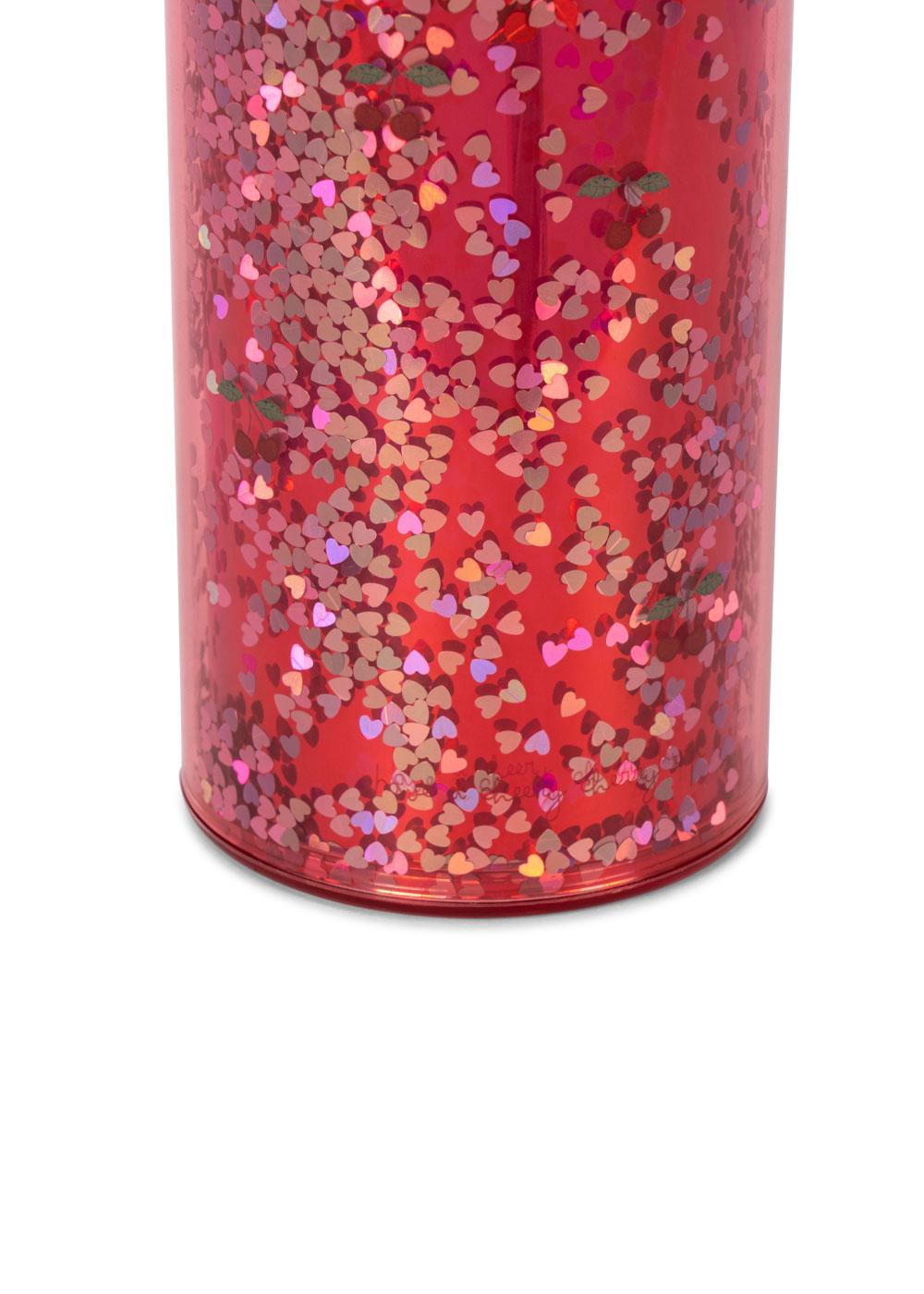 (KS101530) Glitter Bottle - Cherry