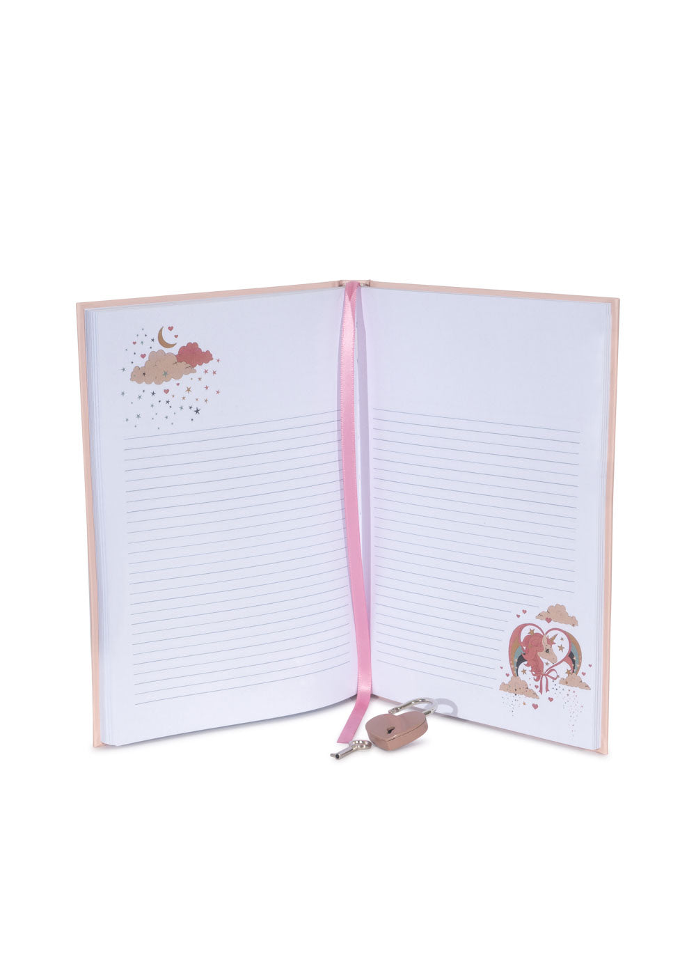 (KS102067) My little diary Horn - stars