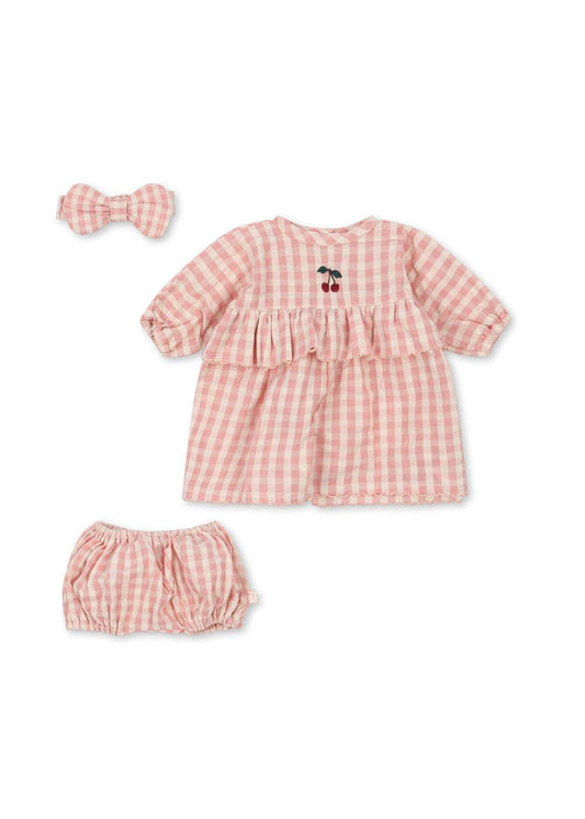 DOLL CLOTHES SET GOTS - Powder Pink