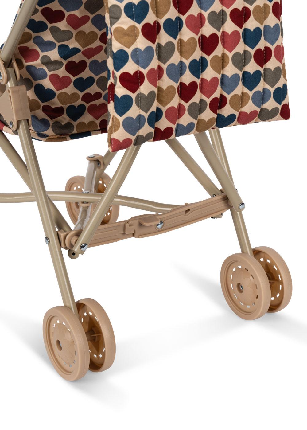 Doll Stroller - Coeur bisous