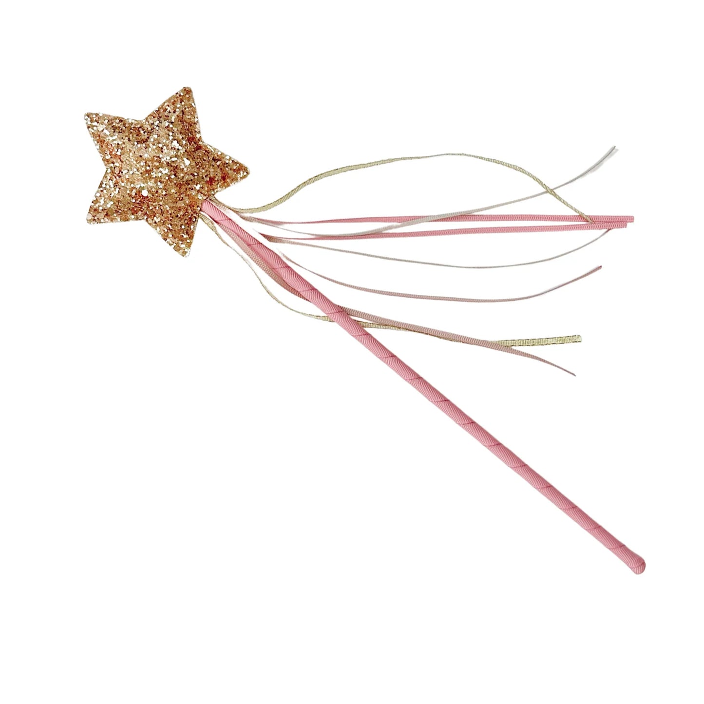 Glitter Star Wand Pink