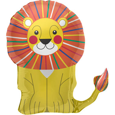 Cartoon Lion Foil Balloon