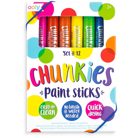 Chunkies Paint Sticks – Set of 12 – Classic