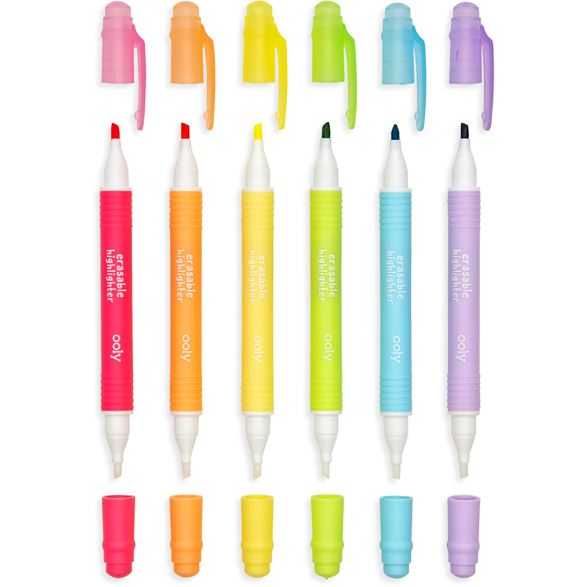 Mini Magic Liners Erasable Highlighters – Set of 6