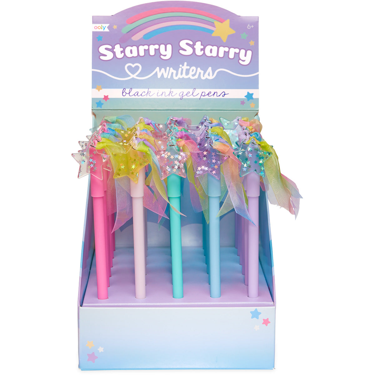 Starry Starry Writers Gel Pens – Display of 30