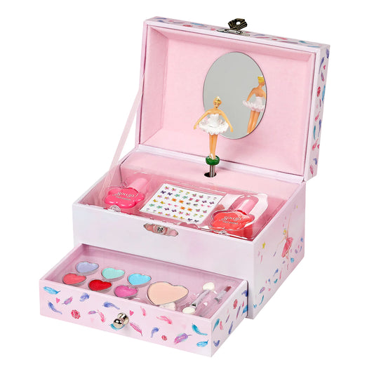 Jewellery box with music and make-up Swan Lake