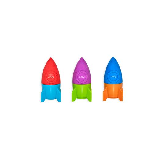 PURPLE  blast off eraser sharpener