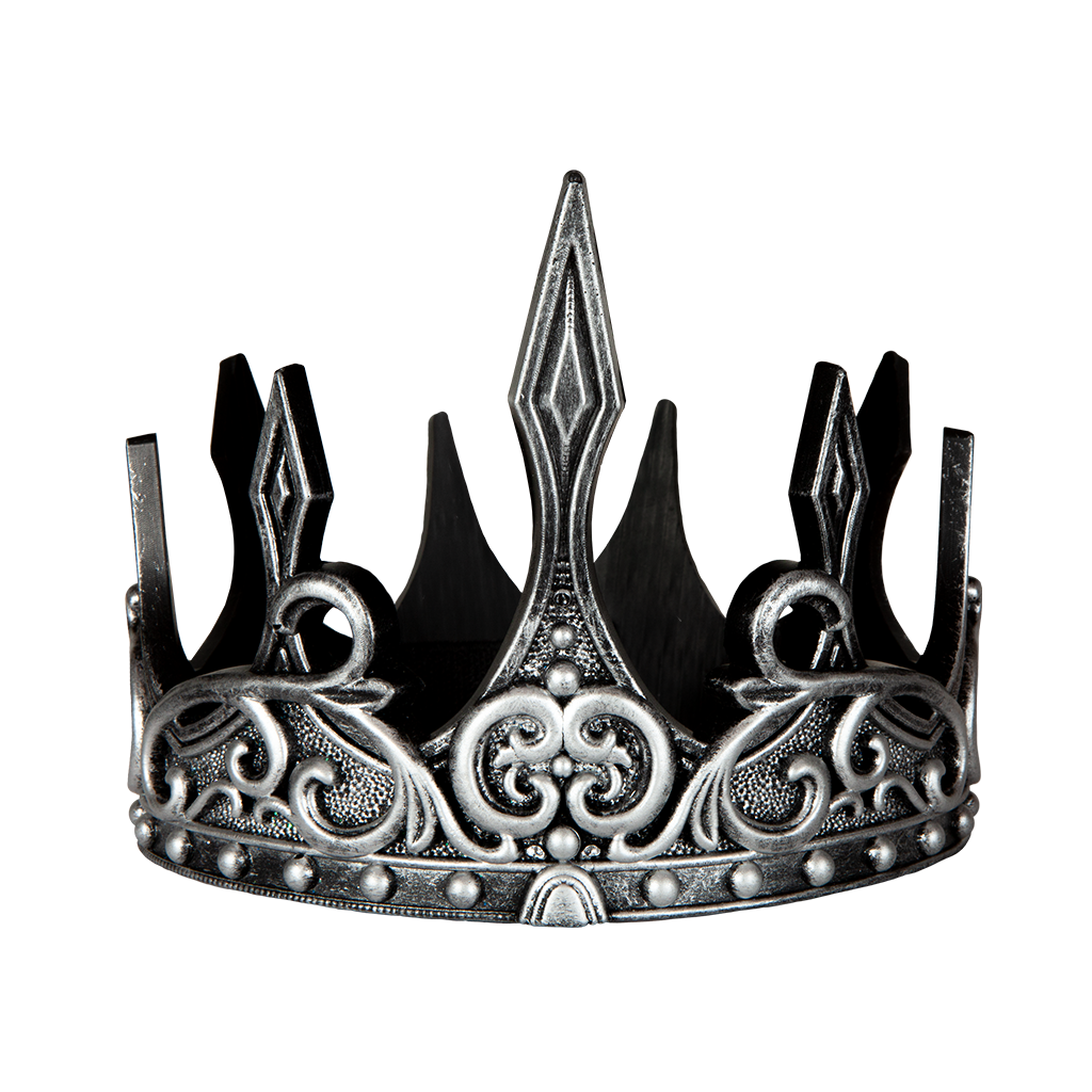 Medieval Crown Silver/Black