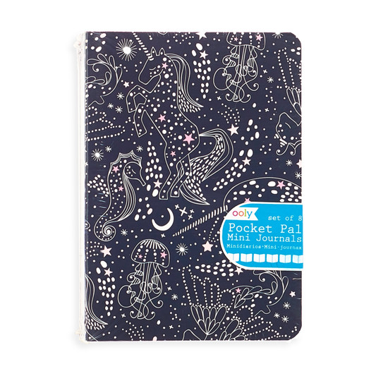 Celestial Stars Pocket Pal Journals - set of 8