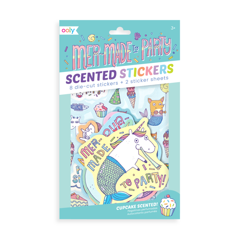 Mer-Made To Party Scented Stickers