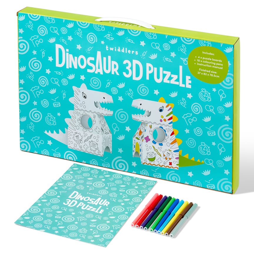 PUZZLE 3D Dinosaure