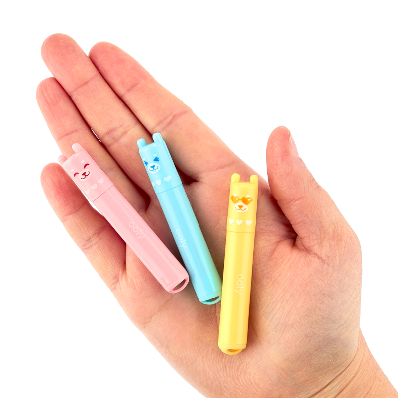 Beary sweet mini scented highlighters. PRICE PER PACK OF 6 pens.