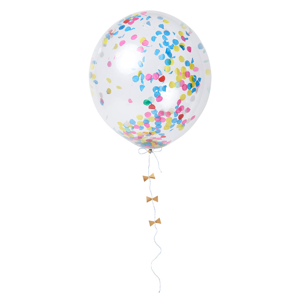 Neon confetti balloon kit