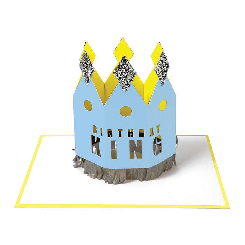 Crowned king card