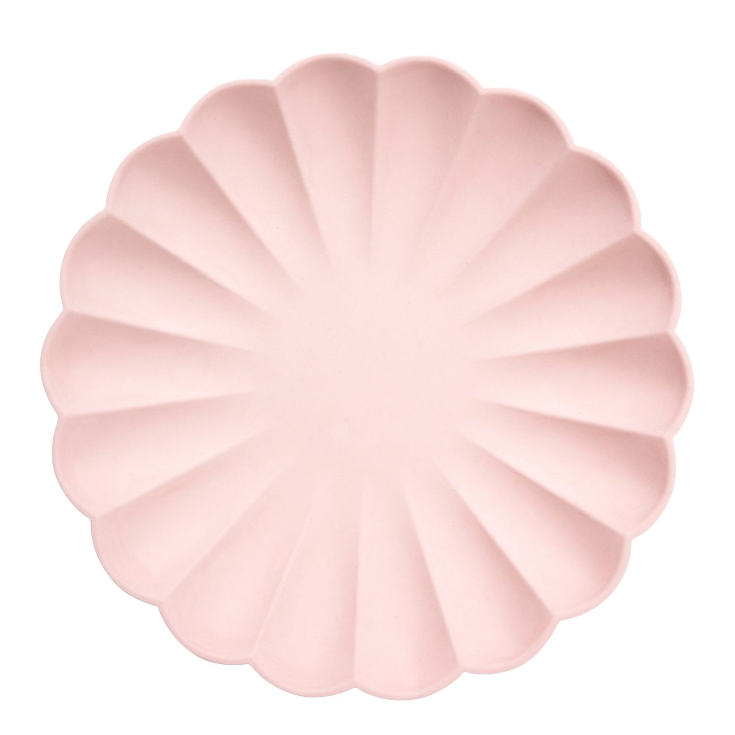 Candy pink compostable plates L