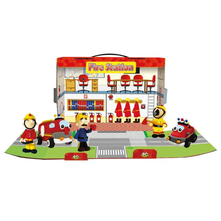 Fire Station - Jumpingcity Clay Modelling Series Set